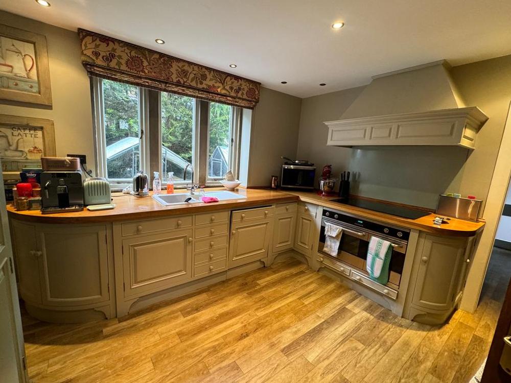 Painted Handmade Kitchen, available now from Halifax