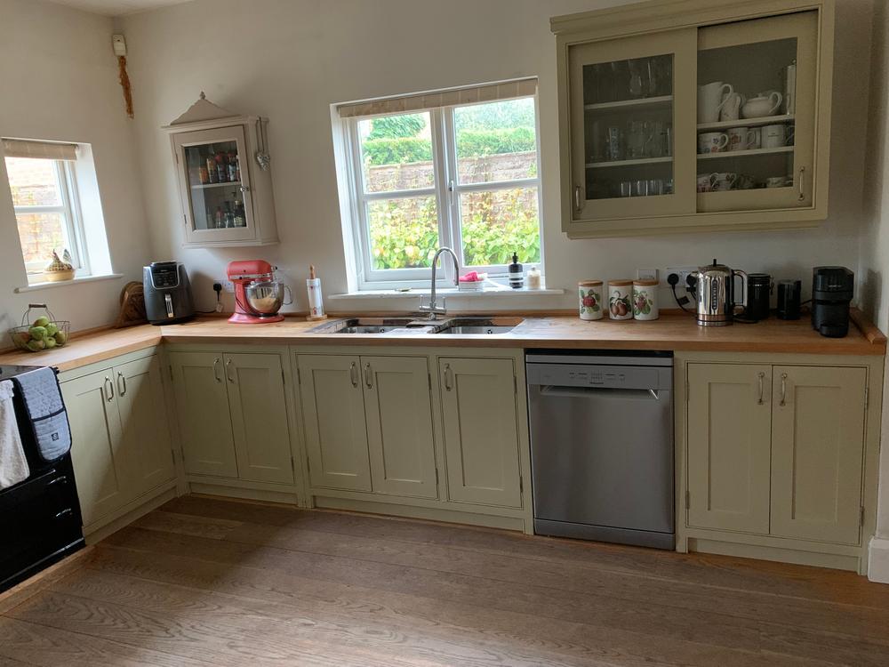 Wooden Handmade Painted Kitchen, Cheshire